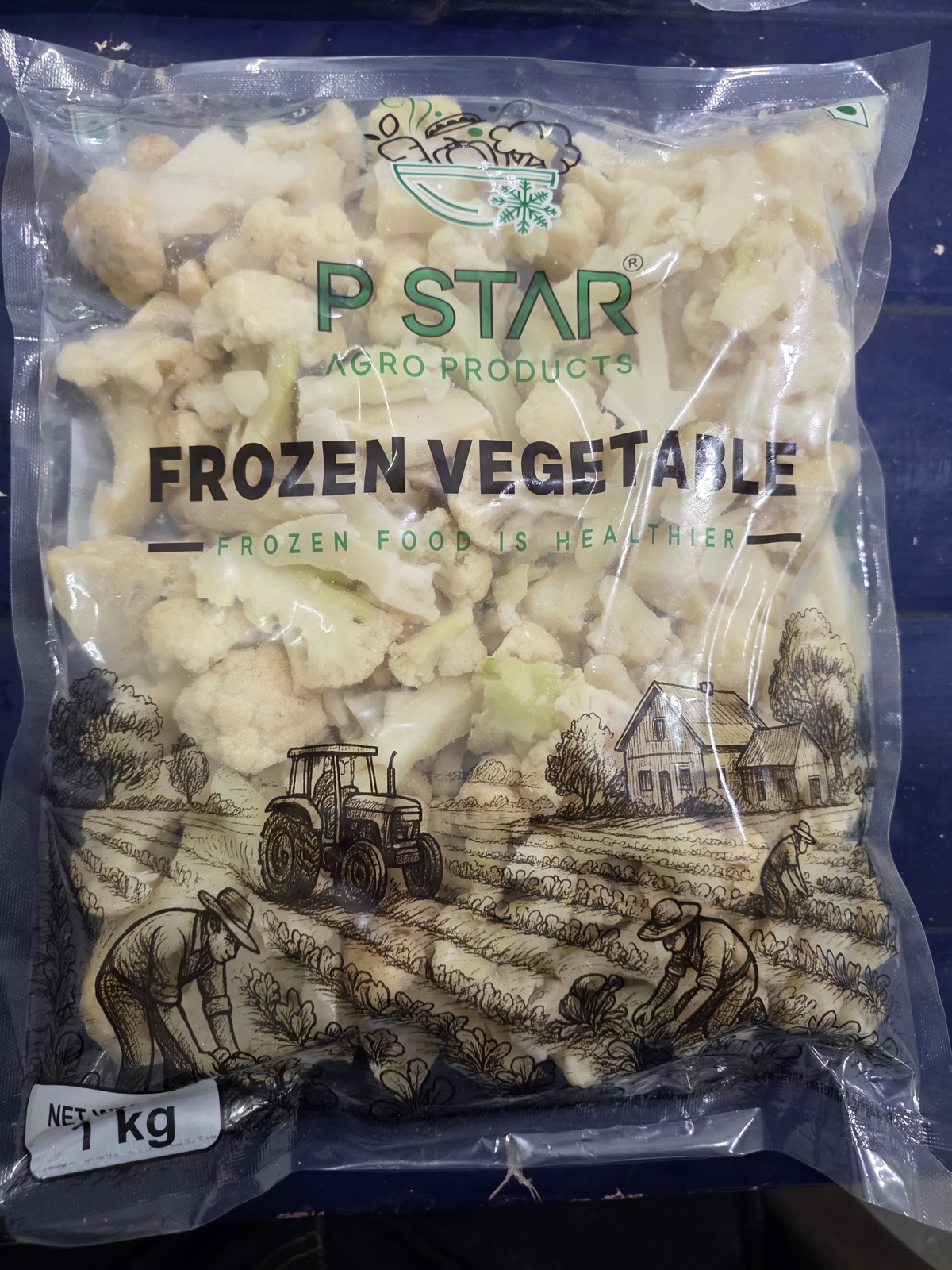 Genuine P Star Cauliflower 1 kg pouch
