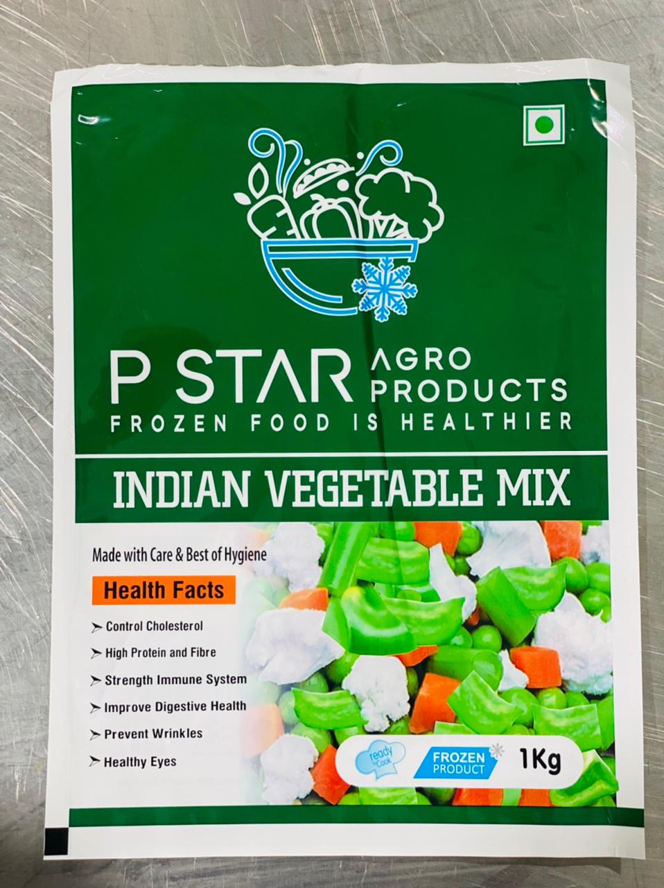 Genuine P Star Mix Vegetable 1 kg pack